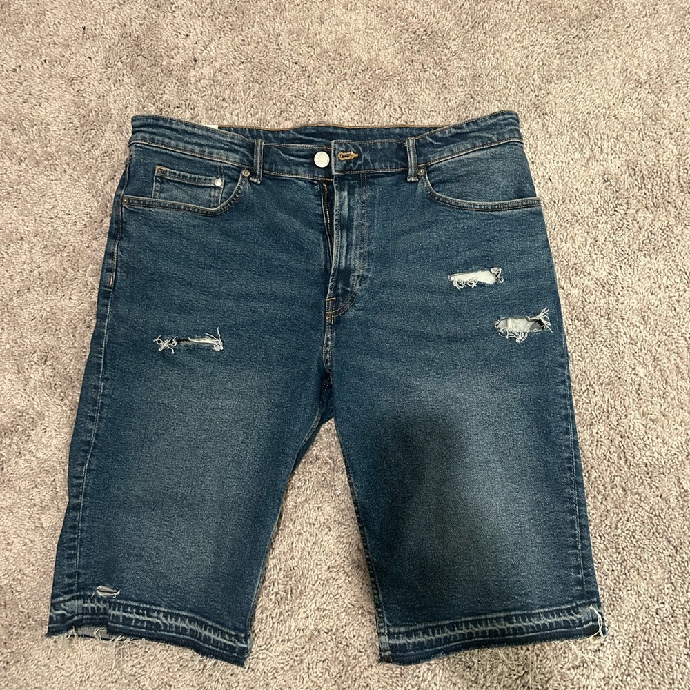 Stylish Blue Denim Shorts